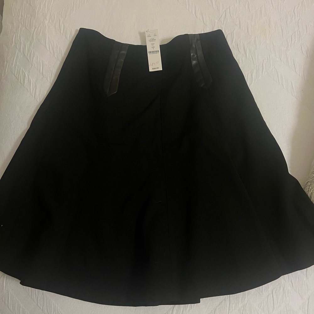 White House Black Market Black Skirt - Size 4, NWT!